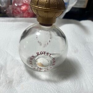 Vintage Avon Royal Orb 8 fl oz Bottle (Empty) Collectible Decanter